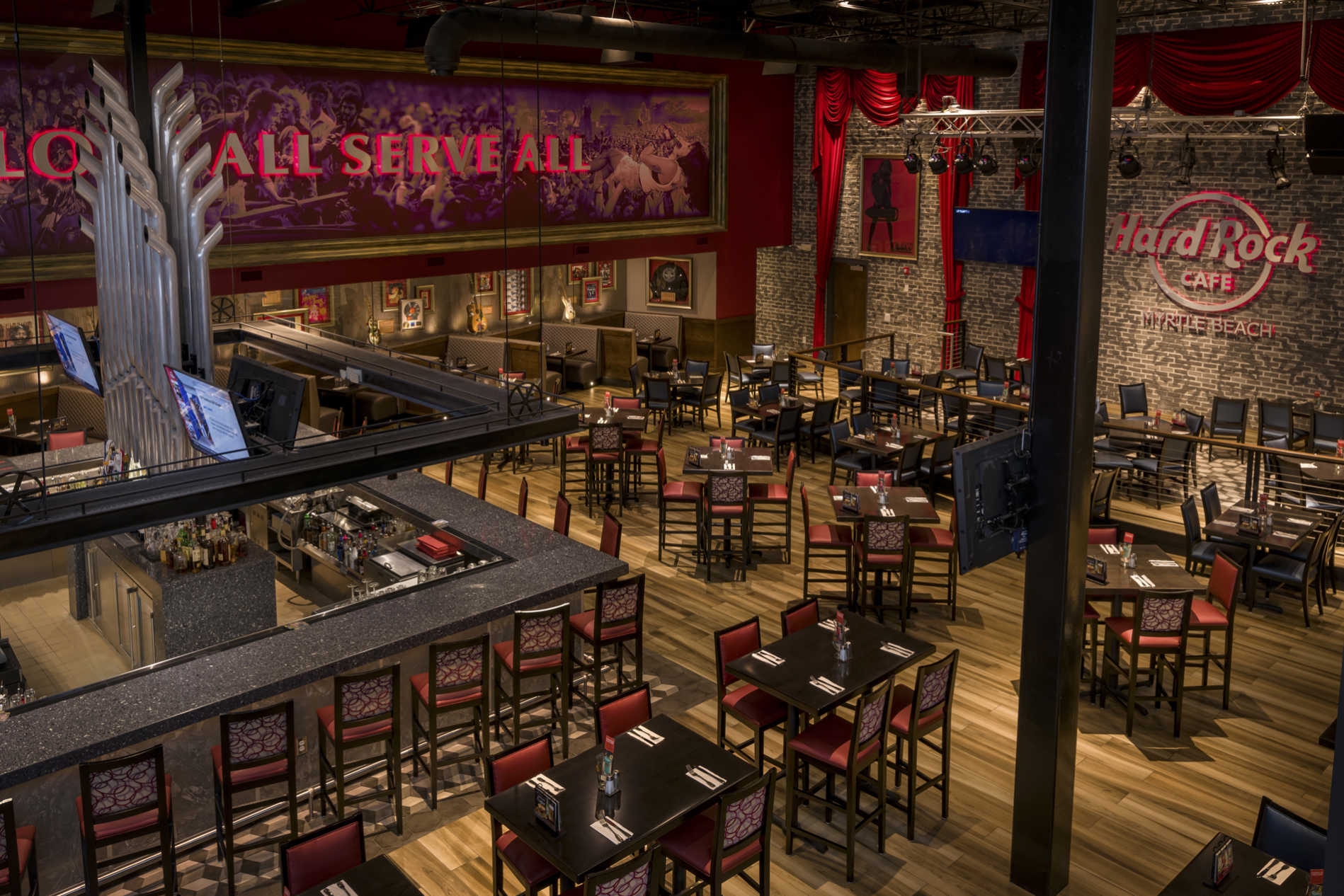 Hard Rock Cafe - Myrtle Beach, SC - Restaurant Design By DP3 Architects