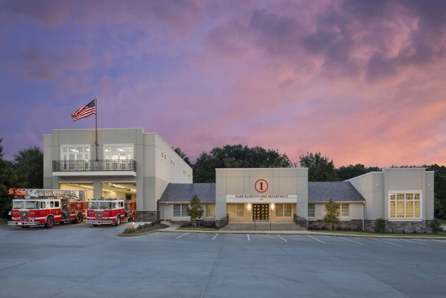 Fire Station Design Project - Wade Hampton Fire Department, Greenville, SC