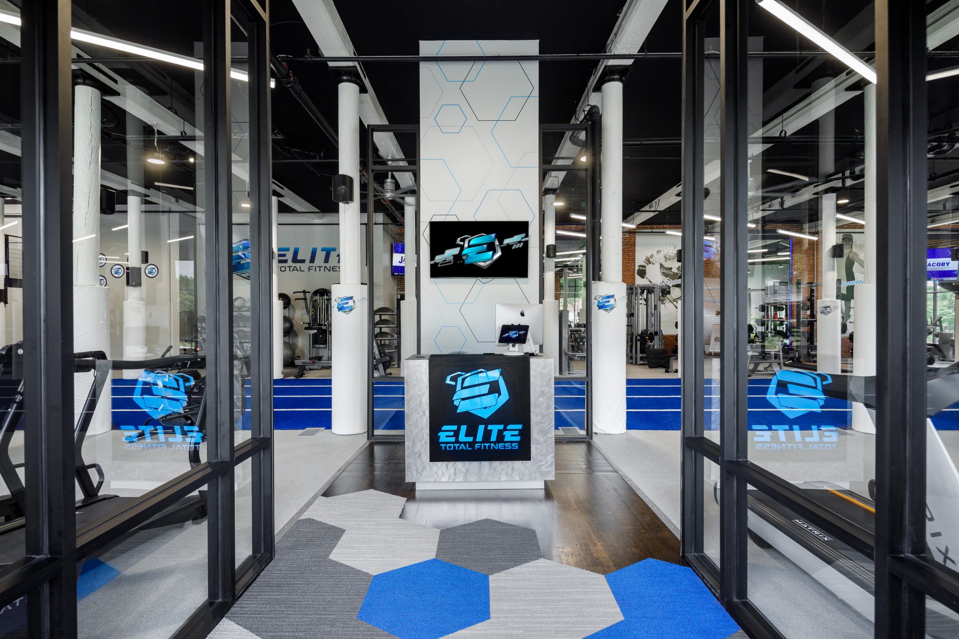 Elite Total Fitness Interior Renovation DP3 Architects